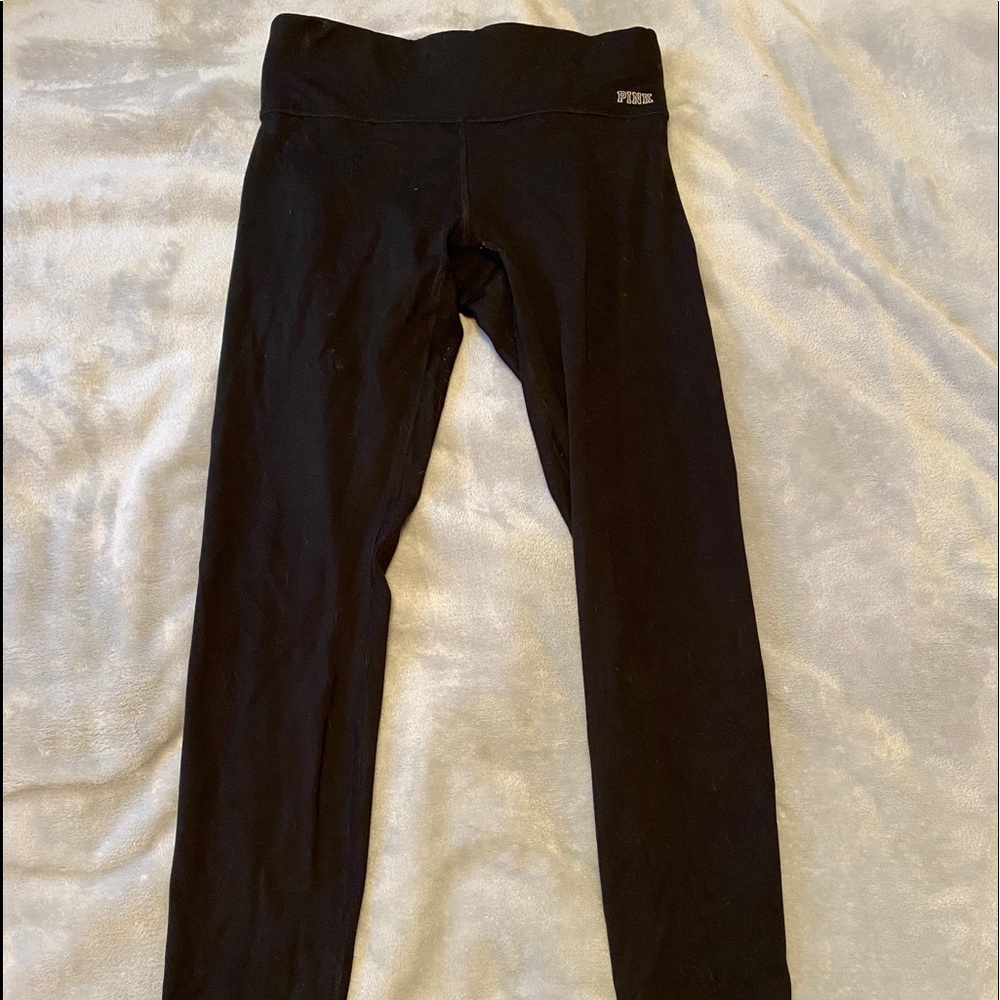 PINK black leggings